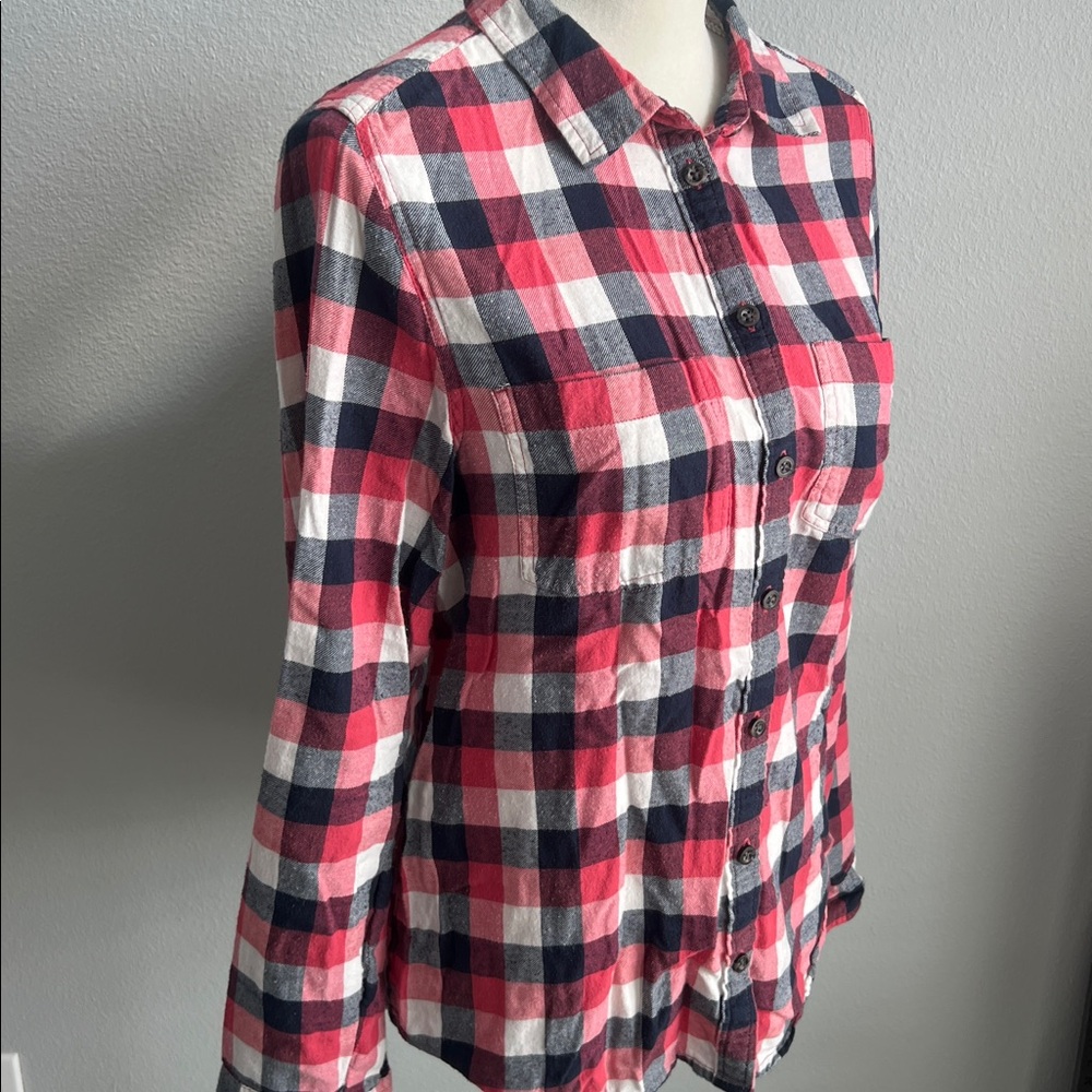 Windriver Outfitting Co. Plaid Button-Down Shirt - image 8